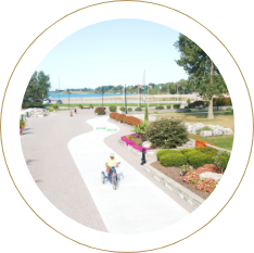 Leamington waterfront path